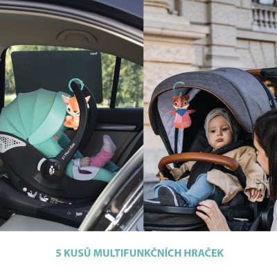 ZOPA Hrací deka 3D, Forest Green Forest Green