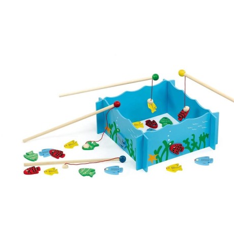 Dřevěná hra Chytání rybek Viga