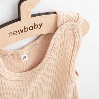 Kojenecké bavlněné dupačky New Baby Practical béžová