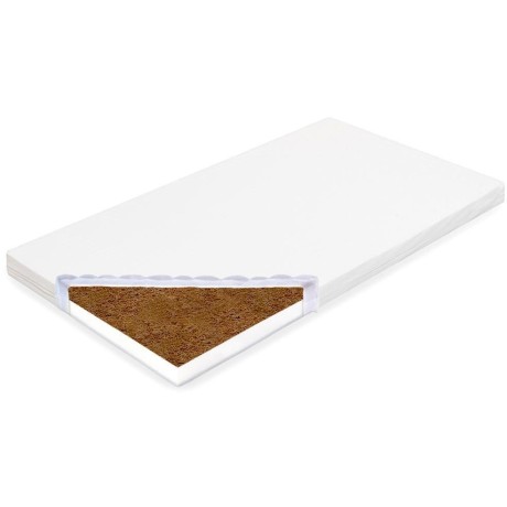 Dětská matrace New Baby BASIC 120x60x5 cm kokos-molitan bílá