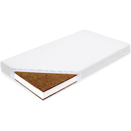 Dětská matrace New Baby STANDARD 120x60x11 cm kokos-molitan-kokos bílá