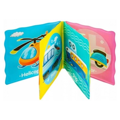 BocioLand Moje první knížka s pískatkem - Lokomotiva ABC