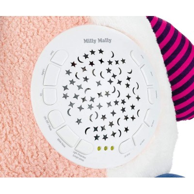 Plyšový usínáček liška s projektorem Milly Mally