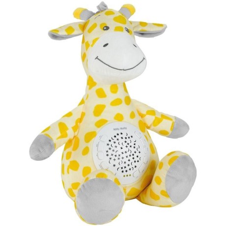 Plyšový usínáček žirafa s projektorem Milly Mally