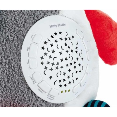 Plyšový usínáček panda s projektorem Milly Mally