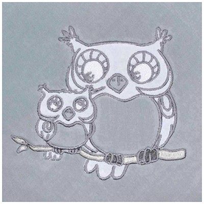 Spací pytel New Baby Sovičky šedý