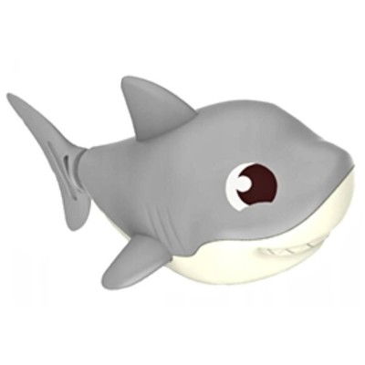 Hračka do vany plovoucí Žralok, šedá