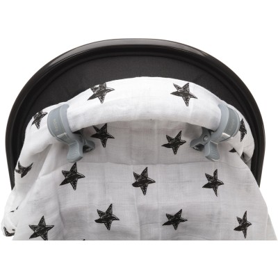 ZOPA Multifunkční kolíček na kočárek, Grey Grey