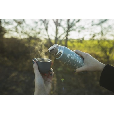 ZOPA Termoska na tekutiny se silikonovým držákem 400 ml, Mountains Mountains