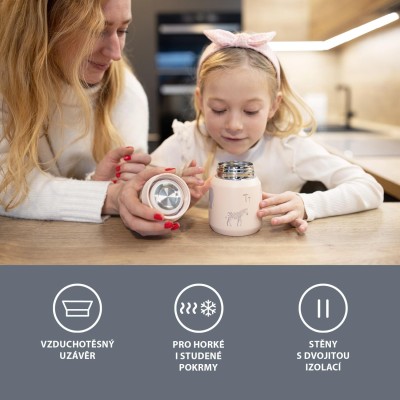 ZOPA Termoska na jídlo 300 ml, Dino Dino