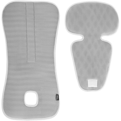 ZOPA Prodyšná podložka do autosedačky Breeze sk. 2/3, Ice Grey Ice Grey