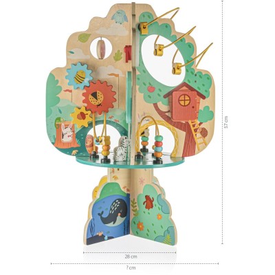 ZOPA Dřevěný montessori strom, 2023 2023