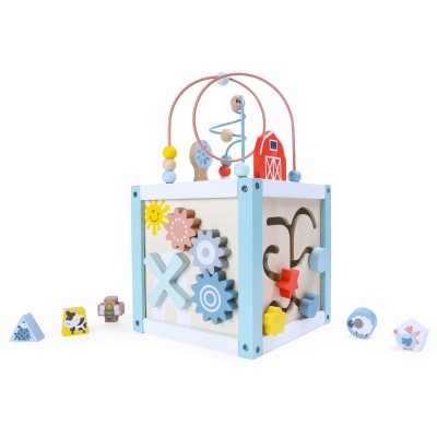 ZOPA Dřevěná aktivity kostka (20 cm), 2023 2023