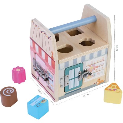 ZOPA Dřevěná montessori kostka, 2023 2023