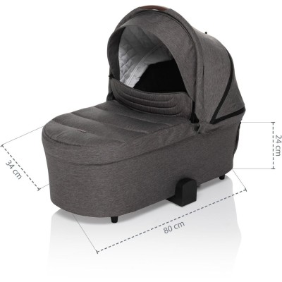 ZOPA Set kočárek Move Cross 2 + korba XL + adaptér, Antique Green/Gold Antique Green/Gold