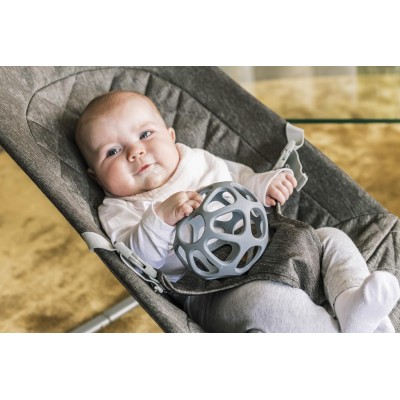 ZOPA Silikonové kousátko Round, Dove Grey Dove Grey