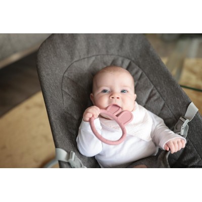 ZOPA Silikonové kousátko Rabbit, Mustard Yellow Mustard Yellow