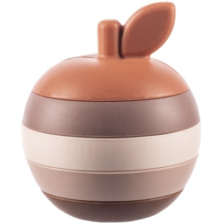 ZOPA Silikonová skládací hračka Apple, Multicolor Multicolor