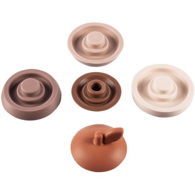 ZOPA Silikonová skládací hračka Apple, Multicolor Multicolor