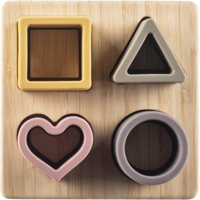 ZOPA Silikonová bambusová skládačka, Multicolor Multicolor