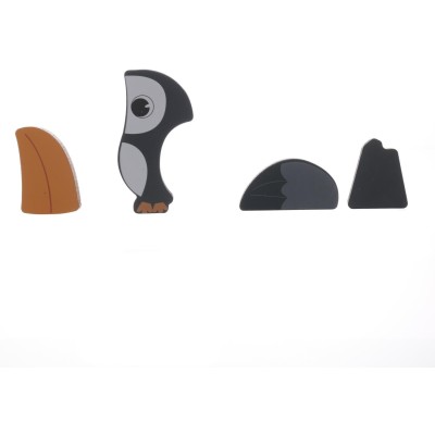 ZOPA Dřevěné puzzle malé, Toucan Toucan