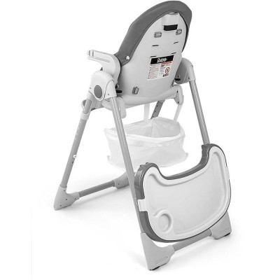 Jídelní židlička Milly Mally Bueno šedá