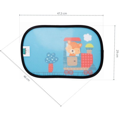 ZOPA Sluneční clona do auta zvířátka, Fox Fox