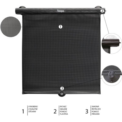 ZOPA Sluneční clona rolovací - Deluxe Deluxe