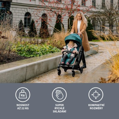 ZOPA Kočárek Quiq 2, All Black All Black