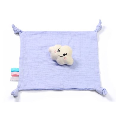 Přítulníček, mazlíček, mušelín, Blinky Cloud, 25 x 25,5 cm