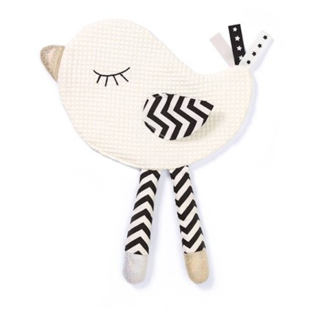 Přítulníček, mazlíček/šustík,Ptáček, Birdie, 26,5 x 27 cm