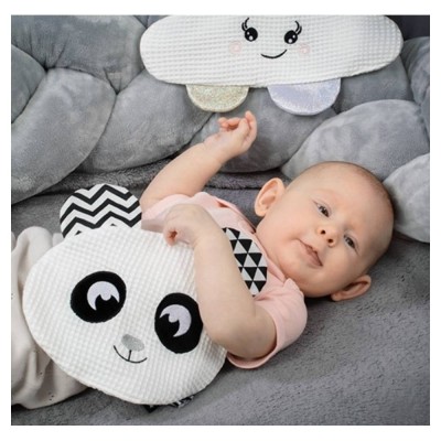 Přítulníček, mazlíček/šustík, Blinky Cloud, 26 x 9 cm