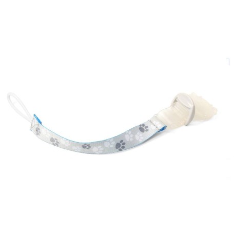 Pásek na dudlík s klipsou BabyOno, modrý