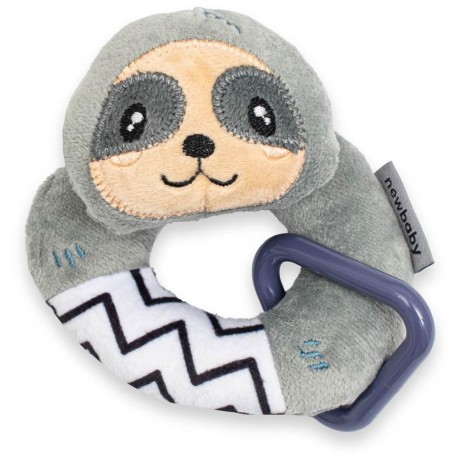 Dětské plyšové chrastítko New Baby Sloth