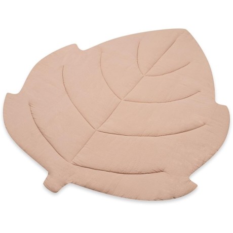 Mušelínová hrací deka New Baby Leaf beige
