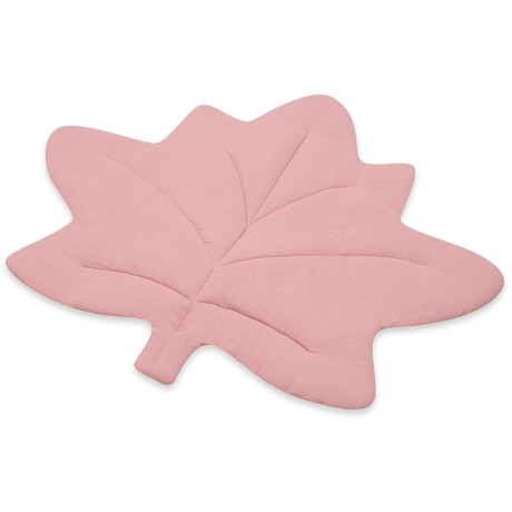 Mušelínová hrací deka New Baby Maple Leaf pink