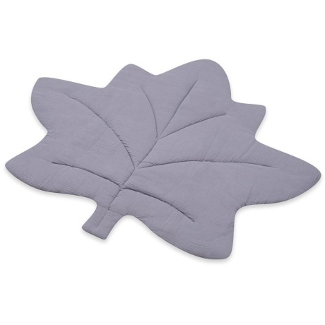 Mušelínová hrací deka New Baby Maple Leaf blue