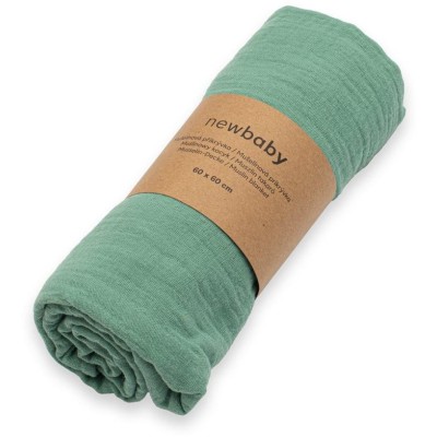 Mušelínová přikrývka New Baby green