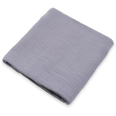 Mušelínová přikrývka New Baby grey