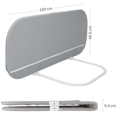ZOPA Zábrana na postel Monna Compact, Grey Grey