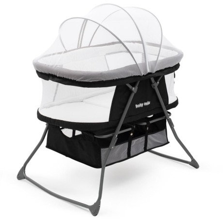 Dětská cestovní postýlka DreamyNest Baby Mix černá