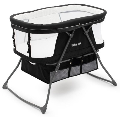 Dětská cestovní postýlka DreamyNest Baby Mix černá