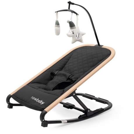 Dětské houpací lehátko Snuggle NewBaby černé