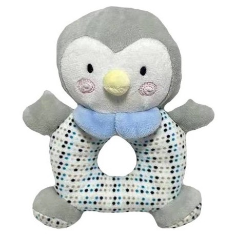 Tulilo Hračka +0m chrastítko Tučňák mintovo-modrý