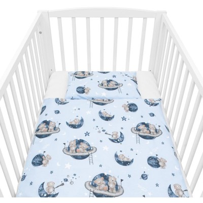2-dílné ložní povlečení New Baby Teddy bear in space 90/120 cm