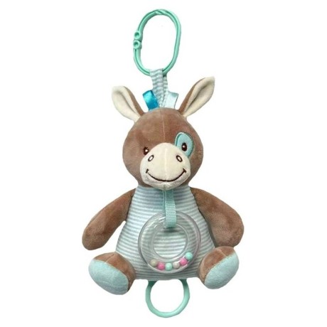 Tulilo Hračka závěsný Oslík s melodií a chrastítkem