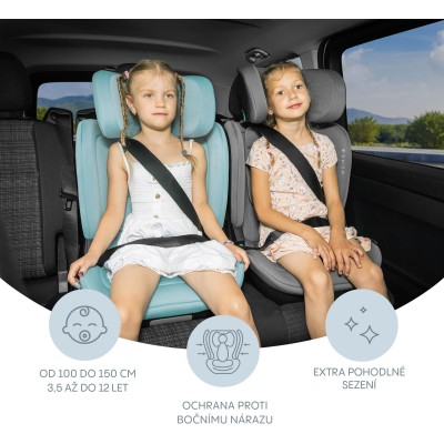 ZOPA Autosedačka Matrix S i-Size, Night Black Night Black