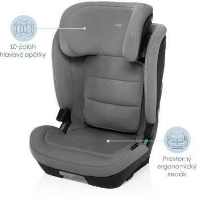 ZOPA Autosedačka Matrix S i-Size, Night Black Night Black