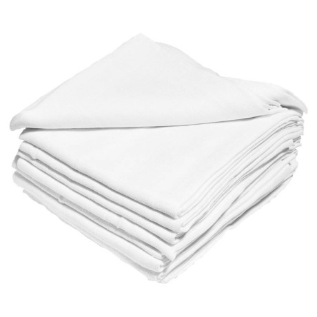 Bavlněné tetra pleny Jasmine 70x80 cm bílé 10ks 140g/m2