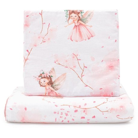 Oboustranný Set z Velvet do kočárku New Baby Víly